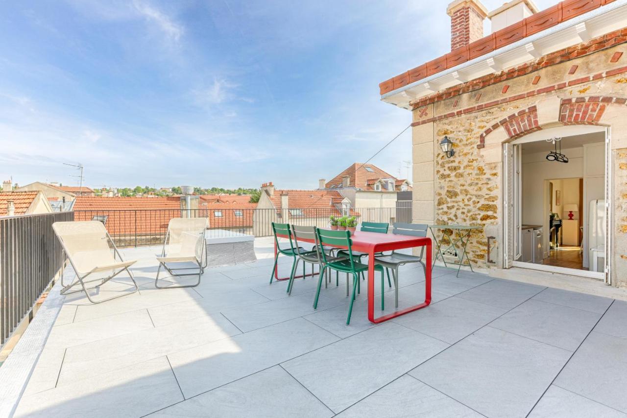 La Terrasse A 15Min De Disneyland Paris Lagny-sur-Marne Exterior photo